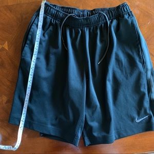 Nike black shorts.